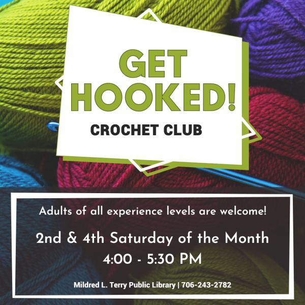 Image for event: Get Hooked! Crochet Club  