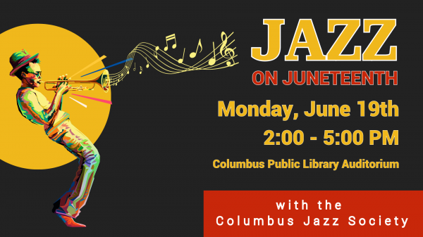 Image for event: Jazz on Juneteenth with the Columbus Jazz Society