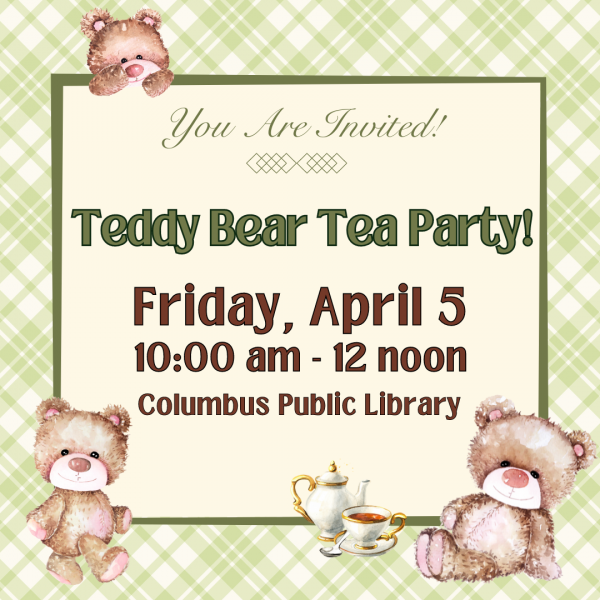 Image for event: TEDDY BEAR TEA PARTY
